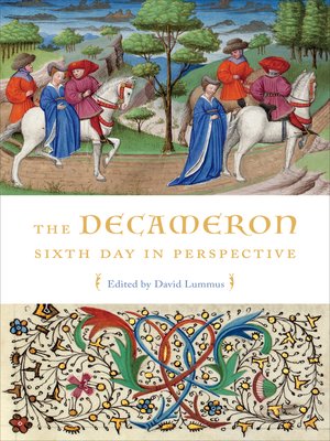 cover image of The Decameron Sixth Day in Perspective